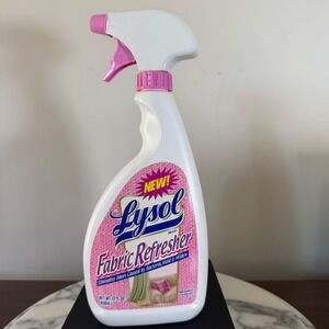 Vintage 1999 Lysol Fabric Refresher Spray 22oz Bacteria Mold Mildew Odor Remover